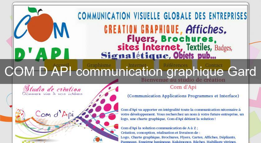 COM D'API communication graphique Gard COM D'API communication graphique Gard