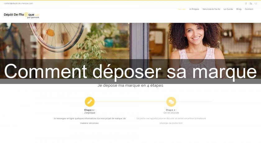 Comment déposer sa marque Comment déposer sa marque