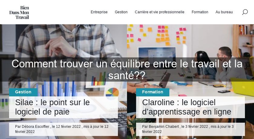 Comment trouver un équilibre entre le travail et la santé?? Comment trouver un équilibre entre le travail et la santé??