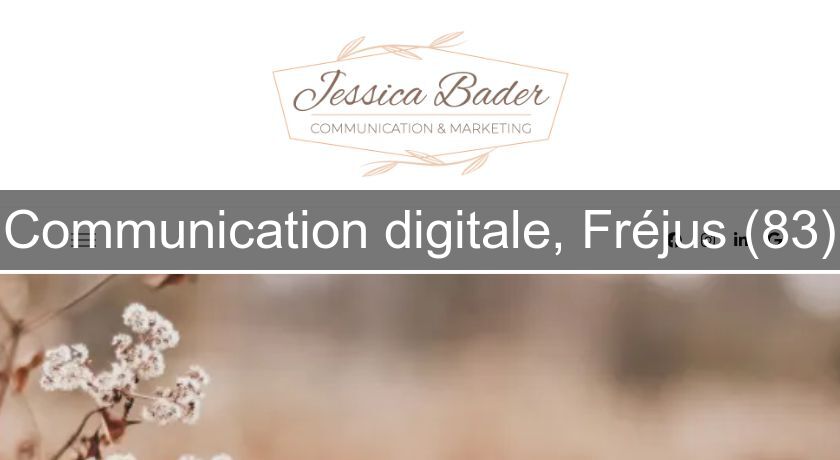 Communication digitale, Fréjus (83)