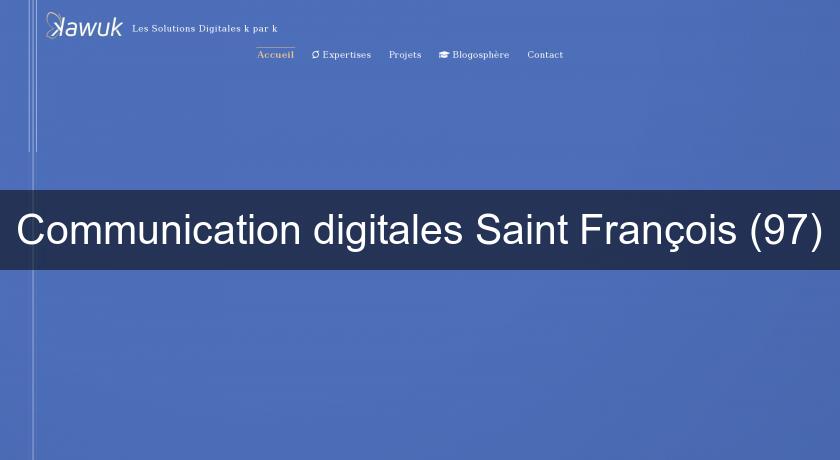 Communication digitale Saint François (97) Communication digitale Saint François (97)