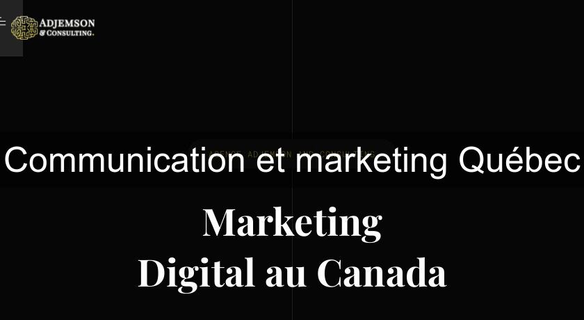 Communication et marketing Québec Communication et marketing Québec