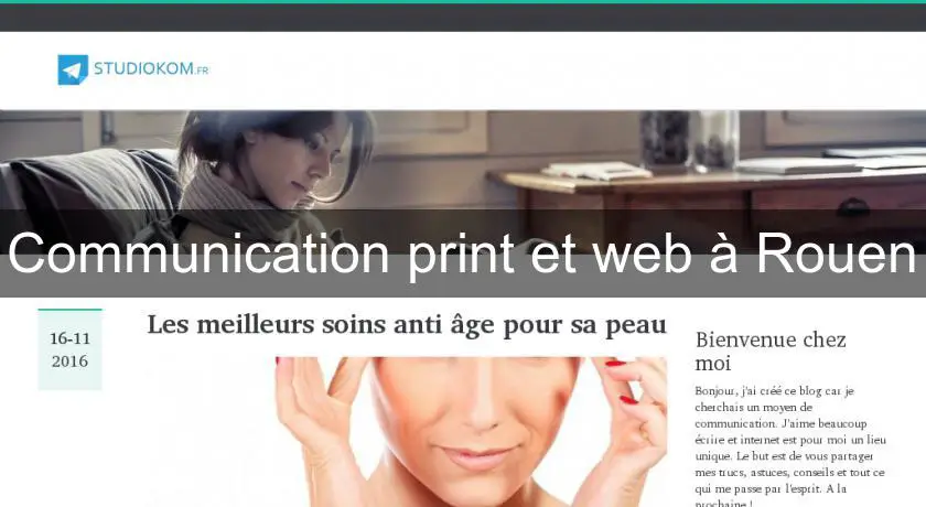 Communication print et web à Rouen
