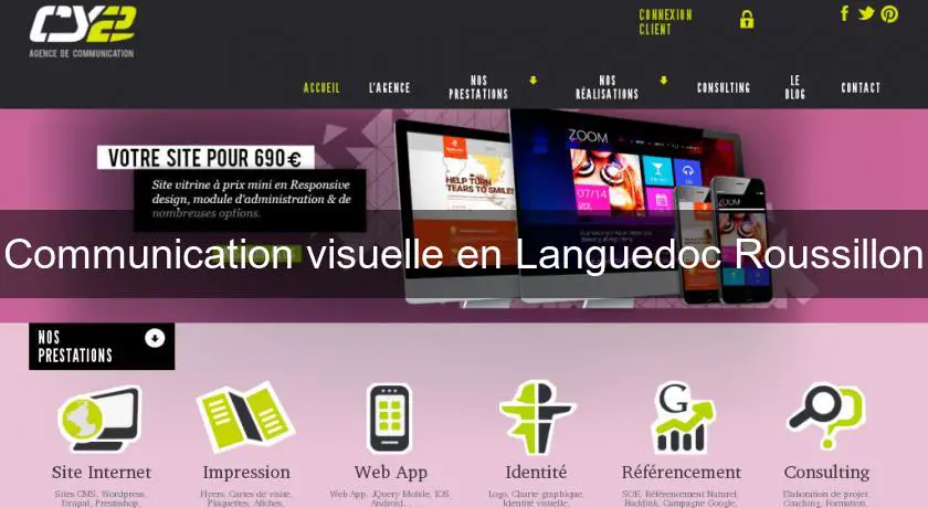 Communication visuelle en Languedoc Roussillon