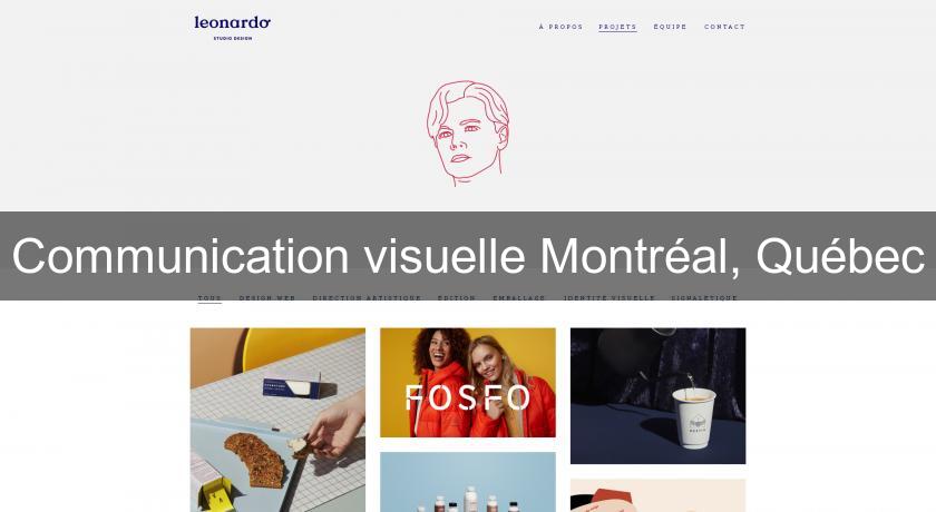 Communication visuelle Montréal, Québec Communication visuelle Montréal, Québec