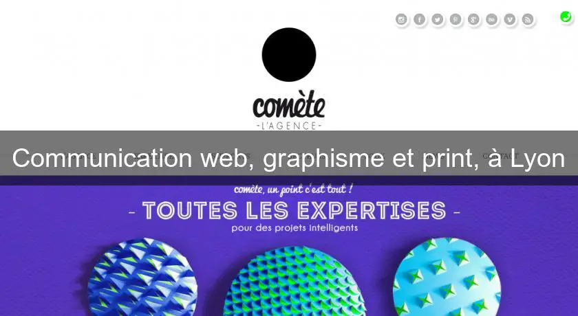 Communication web, graphisme et print, à Lyon