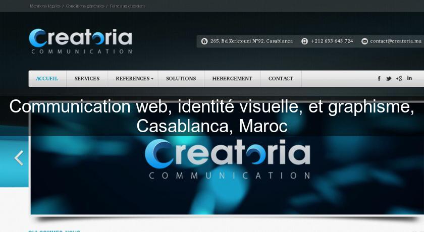 Communication web, identité visuelle, et graphisme, Casablanca, Maroc Communication web, identité visuelle, et graphisme, Casablanca, Maroc