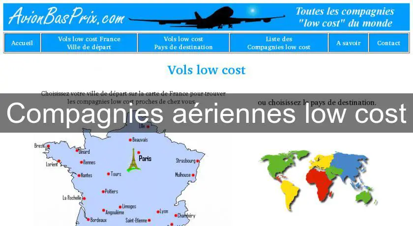 Compagnies aériennes low cost