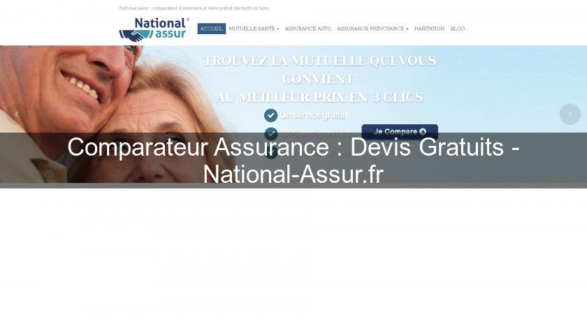 Comparateur Assurance : Devis Gratuits - National-Assur.fr