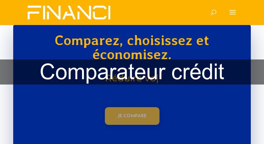 Comparateur crédit Comparateur crédit