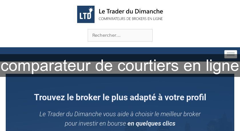 comparateur de courtiers en ligne comparateur de courtiers en ligne