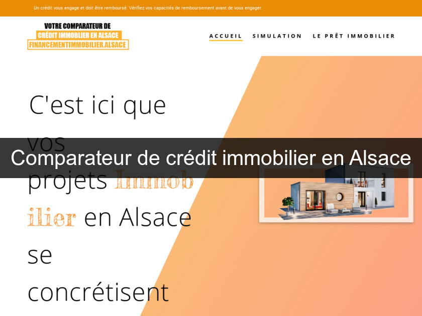 Comparateur de crédit immobilier en Alsace Comparateur de crédit immobilier en Alsace