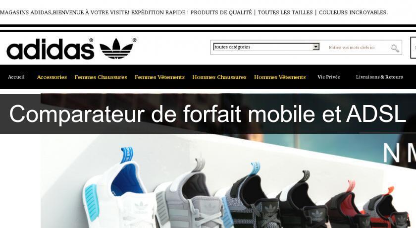 Comparateur de forfait mobile et ADSL