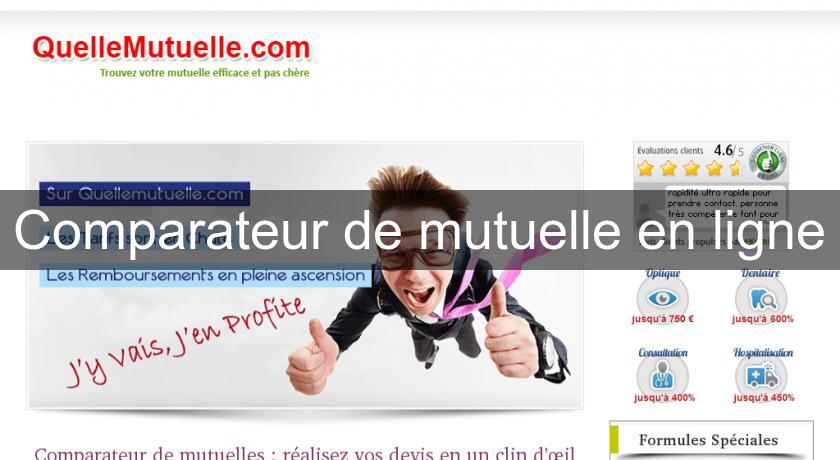 Comparateur de mutuelle en ligne Comparateur de mutuelle en ligne