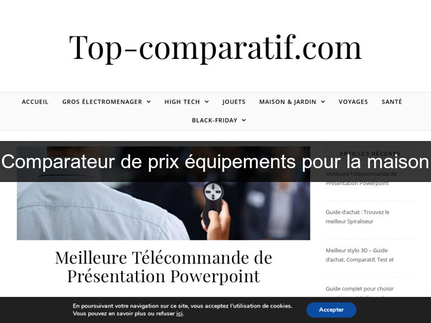 Comparateur de prix équipements pour la maison Comparateur de prix équipements pour la maison