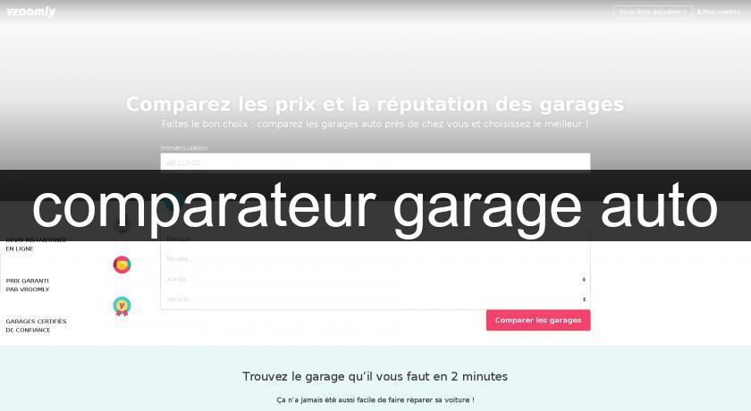 comparateur garage auto comparateur garage auto
