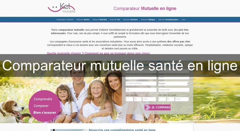 Comparateur mutuelle santé en ligne