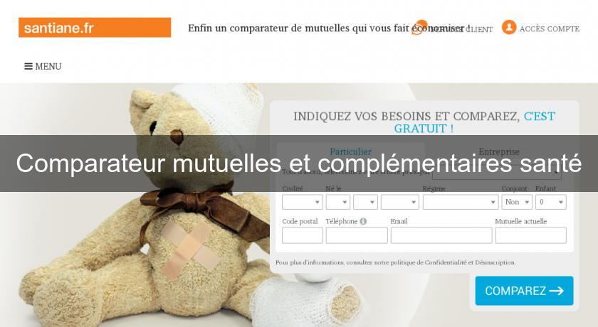 Comparateur mutuelles et complémentaires santé Comparateur mutuelles et complémentaires santé