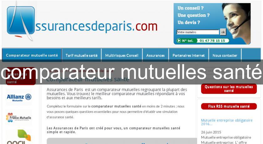 comparateur mutuelles santé comparateur mutuelles santé
