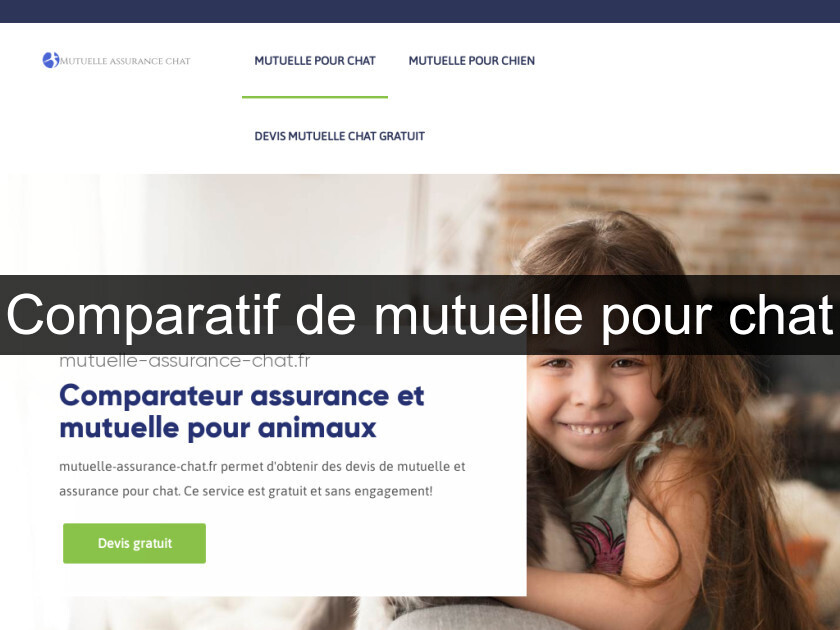 Comparatif de mutuelle pour chat Comparatif de mutuelle pour chat