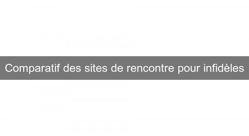 Comparatif des sites de rencontre pour infidèles Comparatif des sites de rencontre pour infidèles
