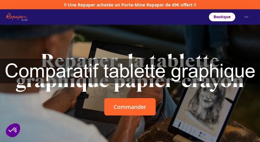 Comparatif tablette graphique