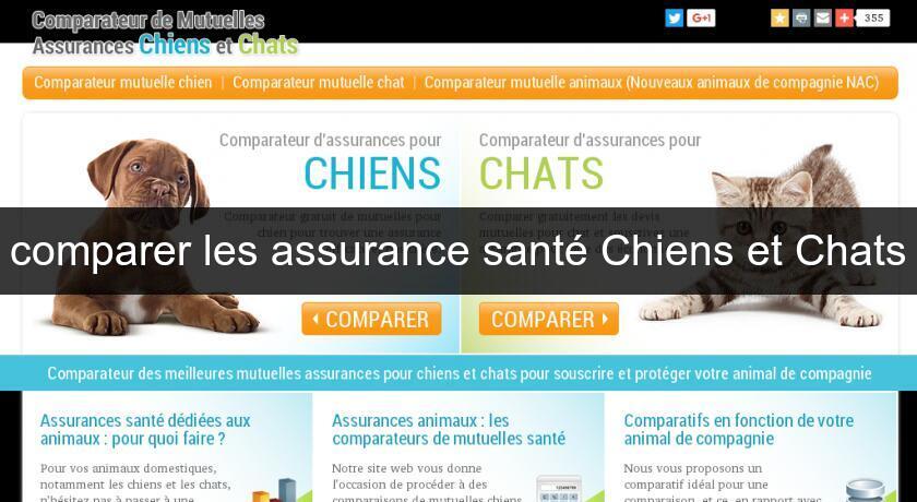 comparer les assurance santé Chiens et Chats comparer les assurance santé Chiens et Chats