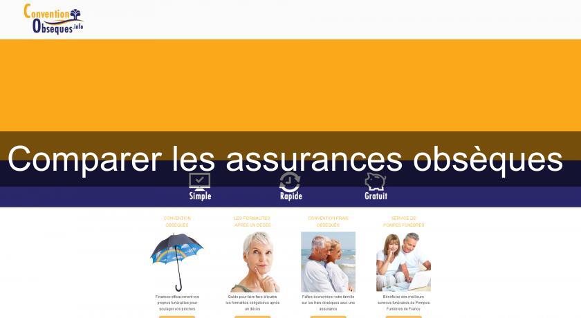 Comparer les assurances obsèques Comparer les assurances obsèques