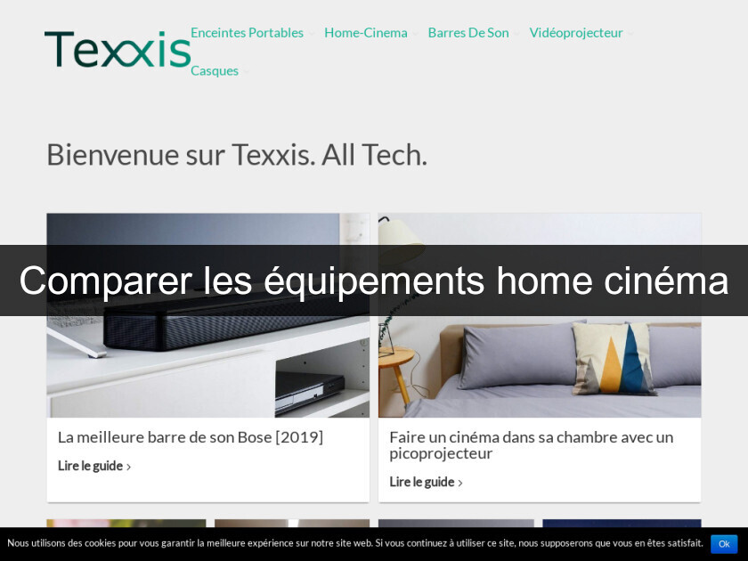 Comparer les équipements home cinéma