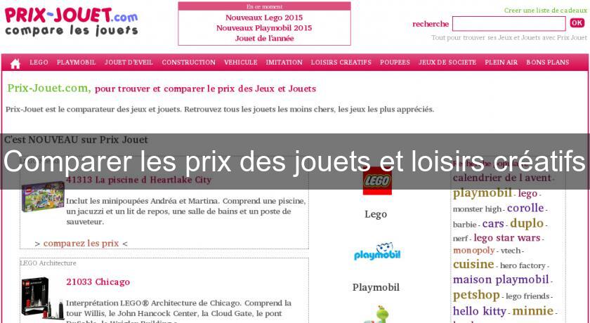 Comparer les prix des jouets et loisirs créatifs Comparer les prix des jouets et loisirs créatifs