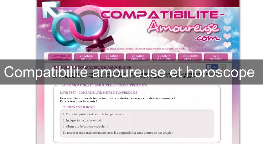 Compatibilité amoureuse et horoscope Compatibilité amoureuse et horoscope