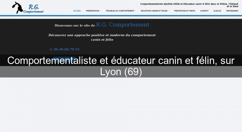 Comportementaliste et éducateur canin et félin, sur Lyon (69)