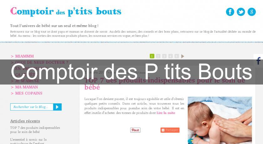 Comptoir des P'tits Bouts Comptoir des P'tits Bouts