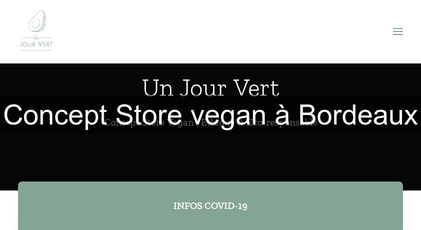 Concept Store vegan à Bordeaux