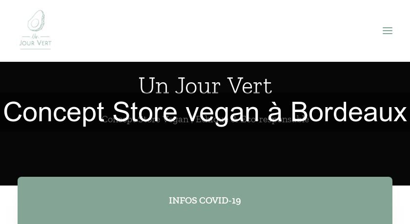 Concept Store vegan à Bordeaux Concept Store vegan à Bordeaux