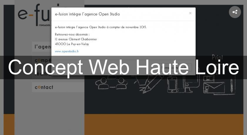 Concept Web Haute Loire Concept Web Haute Loire