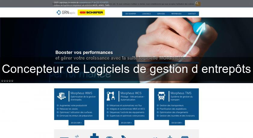 Concepteur de Logiciels de gestion d'entrepôts Concepteur de Logiciels de gestion d'entrepôts