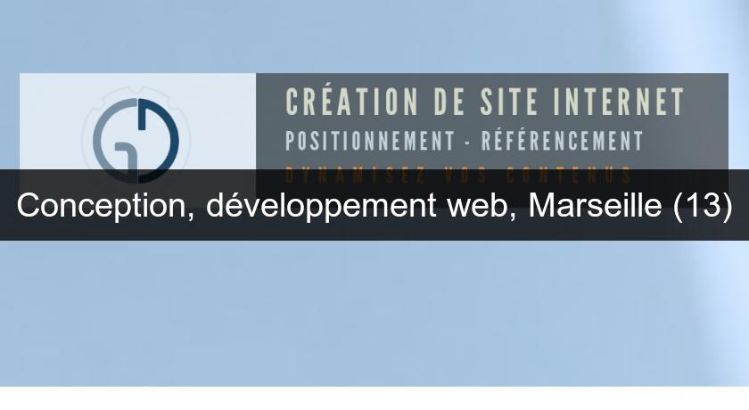 Conception, développement web, Marseille (13) Conception, développement web, Marseille (13)