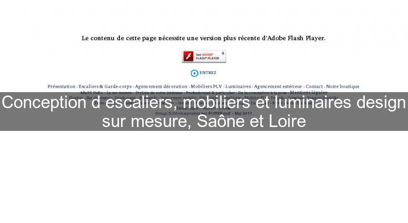 Conception d'escaliers, mobiliers et luminaires design sur mesure, Saône et Loire Conception d'escaliers, mobiliers et luminaires design sur mesure, Saône et Loire