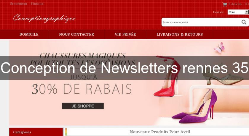 Conception de Newsletters rennes 35