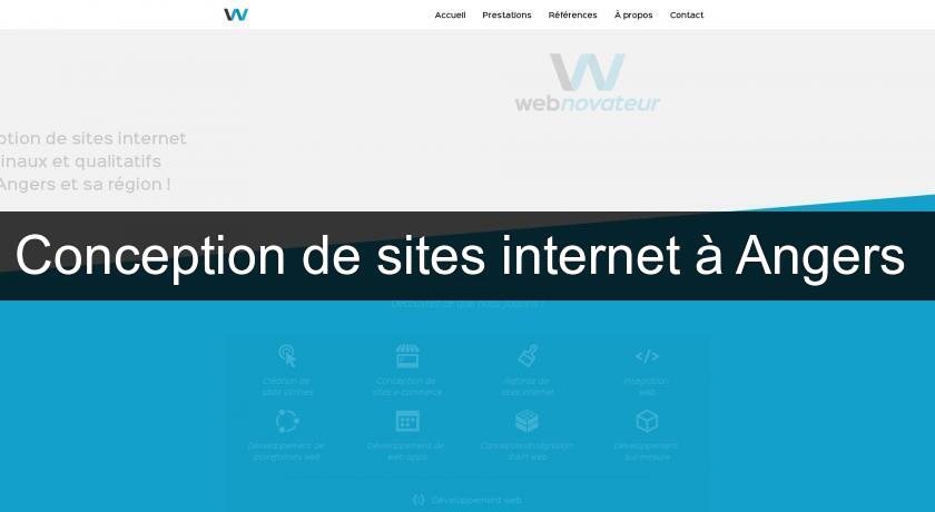 Conception de sites internet à Angers Conception de sites internet à Angers