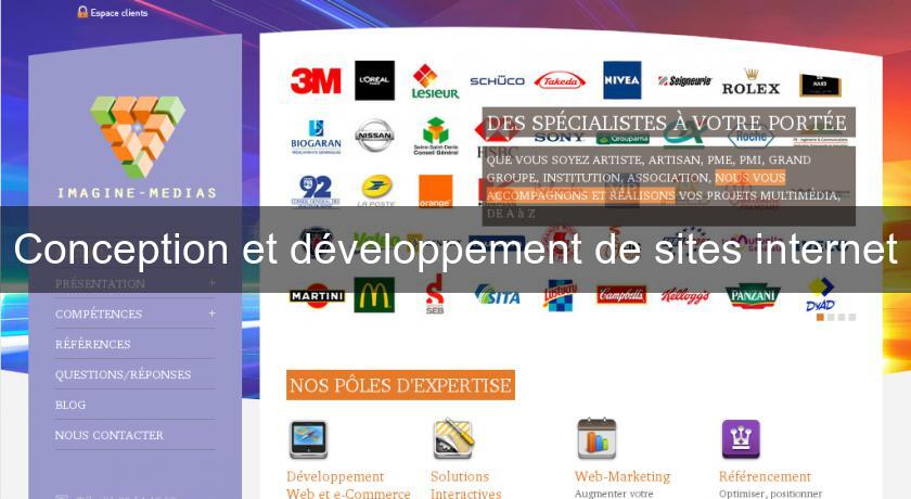 Conception et développement de sites internet Conception et développement de sites internet