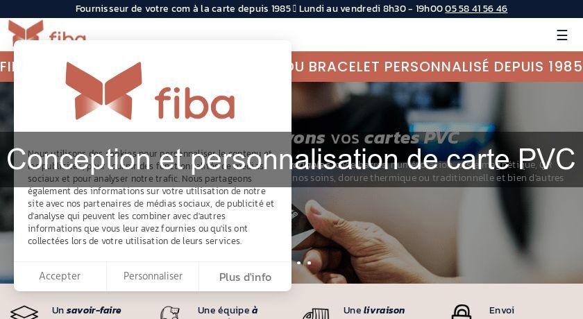 Conception et personnalisation de carte PVC Conception et personnalisation de carte PVC