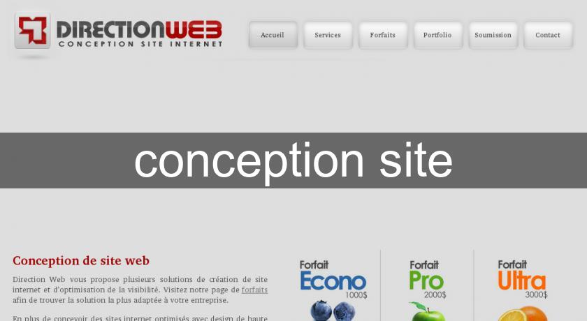 conception site conception site