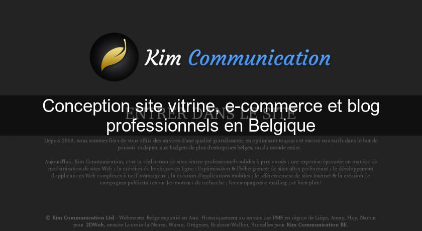 Conception site vitrine, e-commerce et blog professionnels en Belgique Conception site vitrine, e-commerce et blog professionnels en Belgique