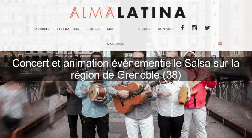 Concert et animation évènementielle Salsa sur la région de Grenoble (38)