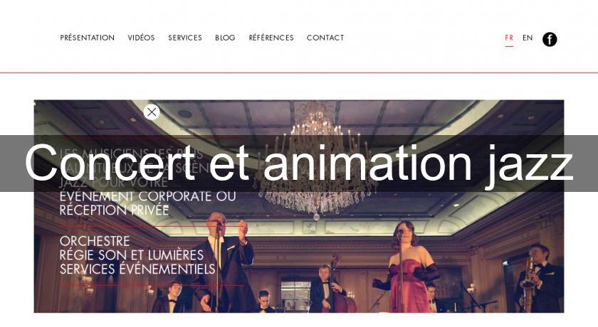 Concert et animation jazz Concert et animation jazz