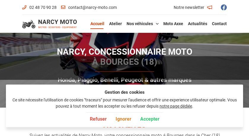 Concession motos à Bourges (18) Concession motos à Bourges (18)