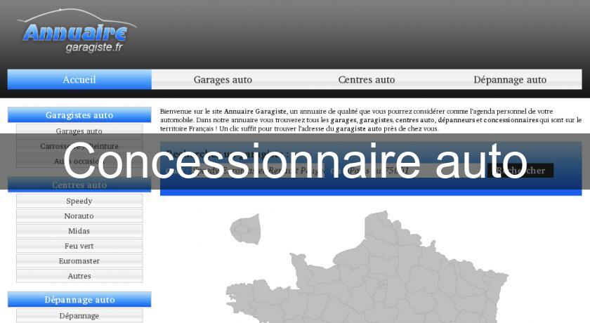 Concessionnaire auto