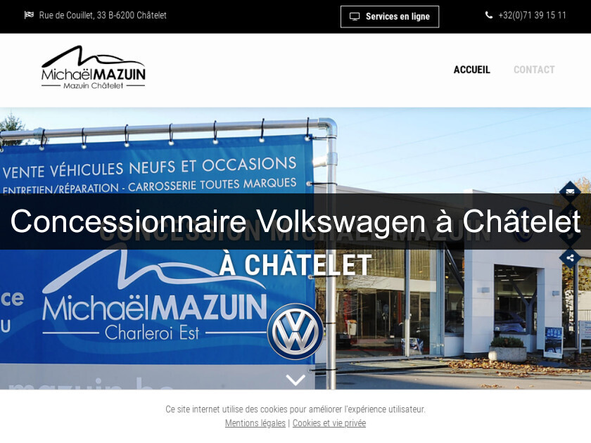 Concessionnaire Volkswagen à Châtelet Concessionnaire Volkswagen à Châtelet